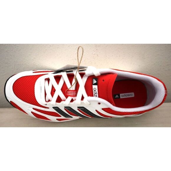 Adidas JI0308 Men's Sz 8 Women's Sz 9 White/Red Adizero Aruku Casual Shoes - Picture 6 of 12